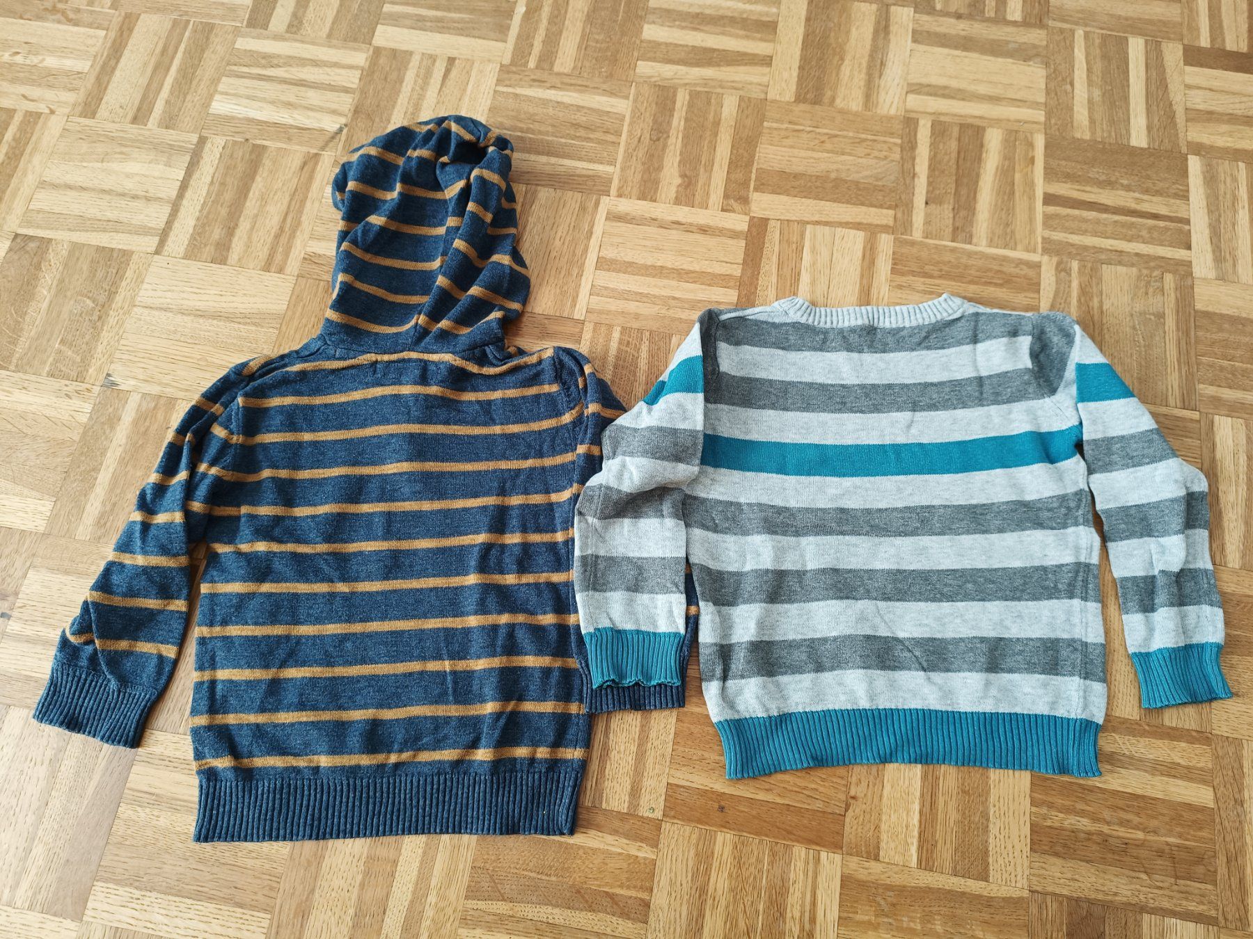H&M Maglioni & Felpe: Kinder 2x Pullover Gr 86 gestreift Leicht Strick – Usato da Oberhofen Thun'see venduto da cri_6md2 1