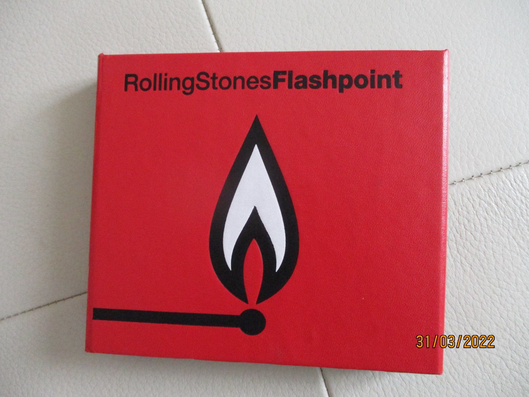 CD: RollingStones – Flashpoint + Collectibles – Usato da Liestal venduto da Disc-Point