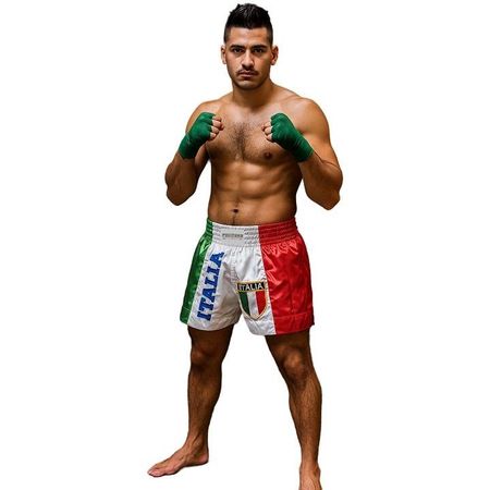 FIGHTERS - Muay Thai Shorts Italien / Small & XL