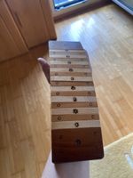 Holz-Xylophon mit Noten & Sternen, schweizer Handarbeit, für