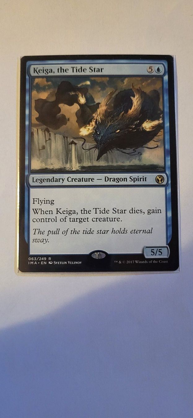 Magic The Gathering Carte collezionabili: MTG - Keiga, the Tide Star – Usato da Münsingen venduto da Heroism2010