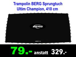 🟢 Trampolin BERG Sprungtuch Ultim Champion, 410 cm /028B