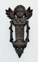 alter Türklopfer aus Gusseisen (20 cm)