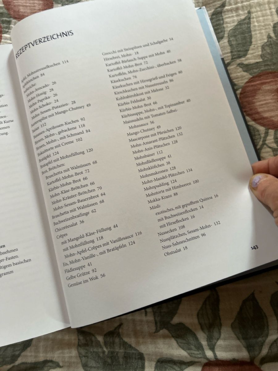 Libri: Kochen und backen mit Mohn - Modesta Bersin – Nuovo (secondo la descrizione) da densbüren venduto da Oldaden 5