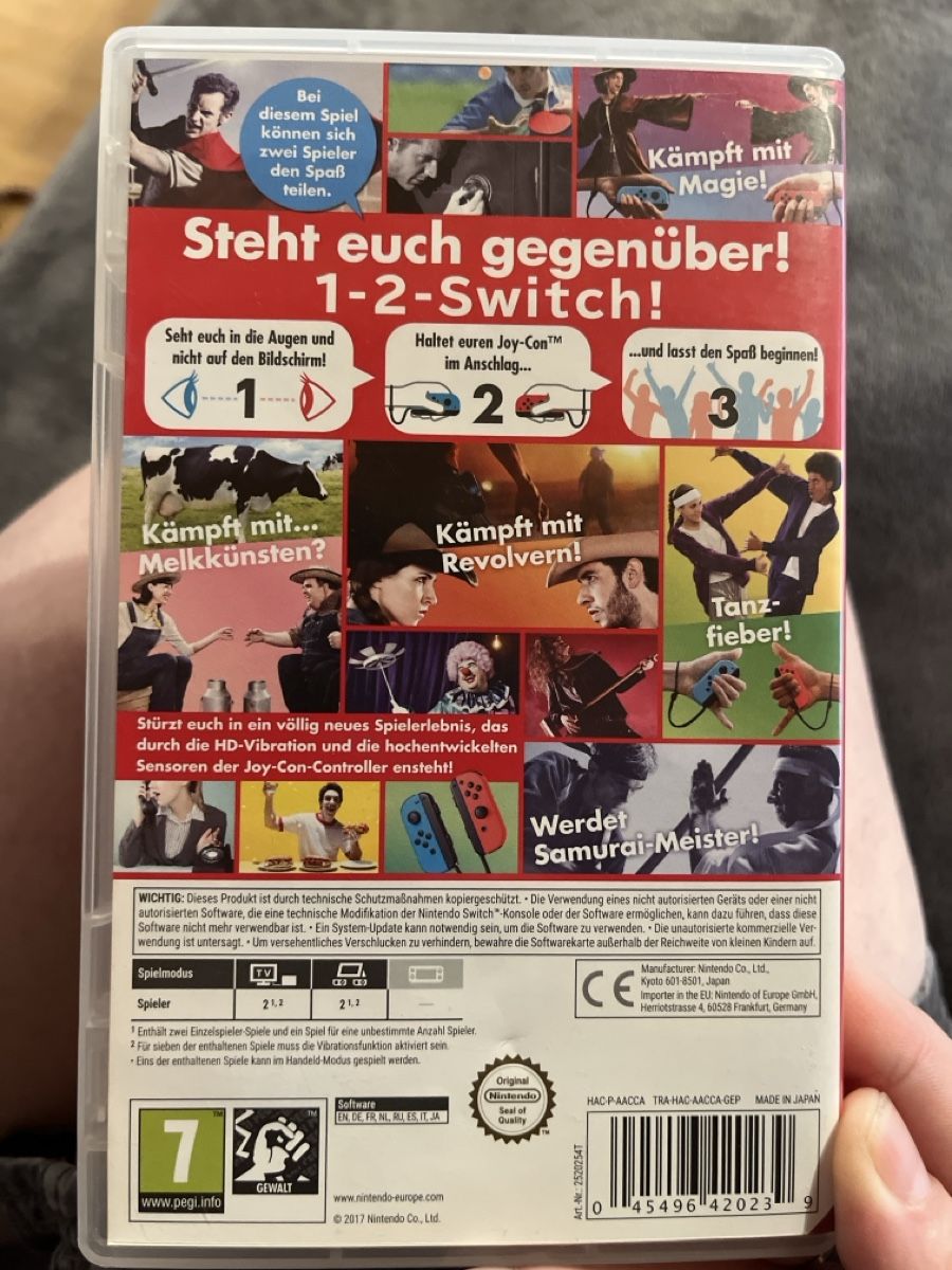 Nintendo Jeux: 1 2 Switch Spiel – D'occasion à Dallenwil par Cornefroggii 1