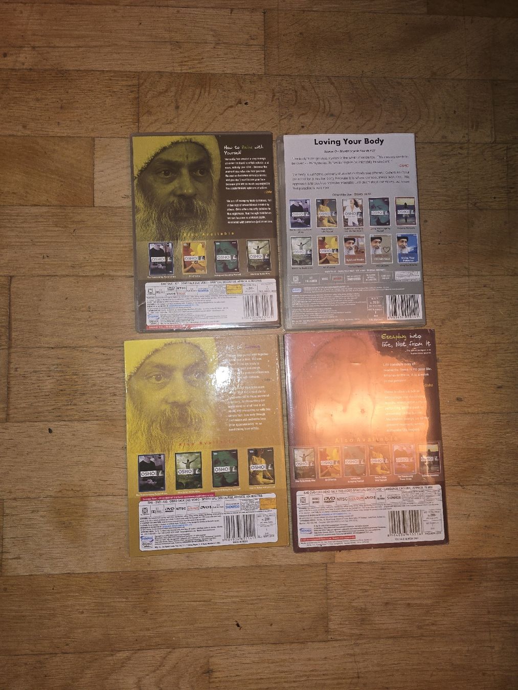 Tutti i DVDs: 4 Osho Talks DVDs gebraucht – Usato da Oberbüren venduto da Elk2025 3