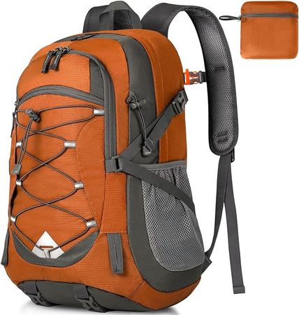Wanderrucksack | Reiserucksack | 40L Rucksack faltbar Orange