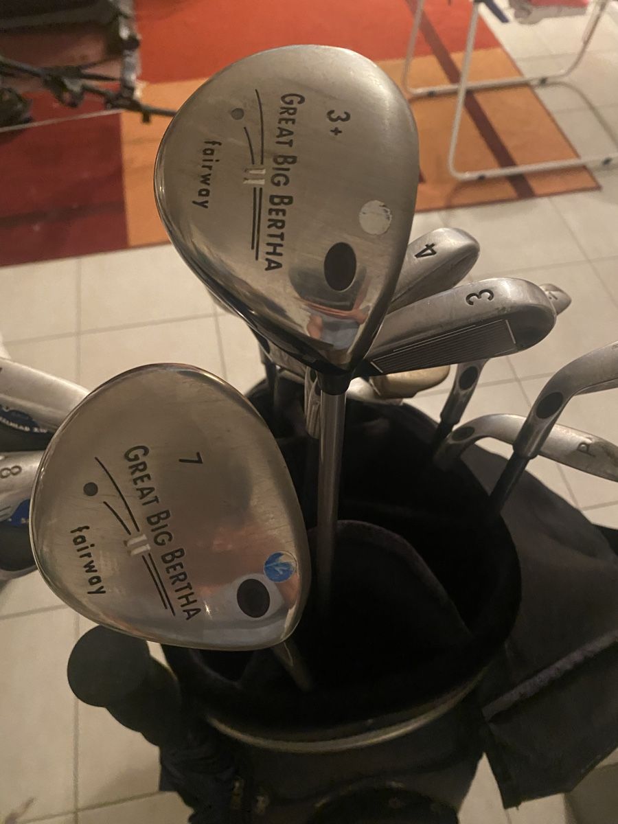 Callaway Mazze & Set: Golf Set Callaway Bag inkl. Eisen – Usato da Aesch BL venduto da Looping82 5