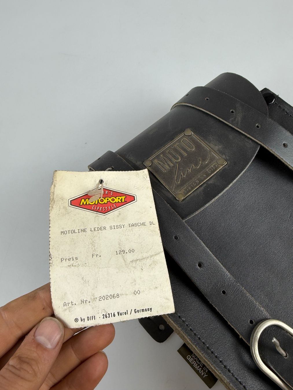 Borse: Tasche Motorrad/Mofa Leder neu – Nuovo (secondo la descrizione) da Hallau venduto da mofaplus 1