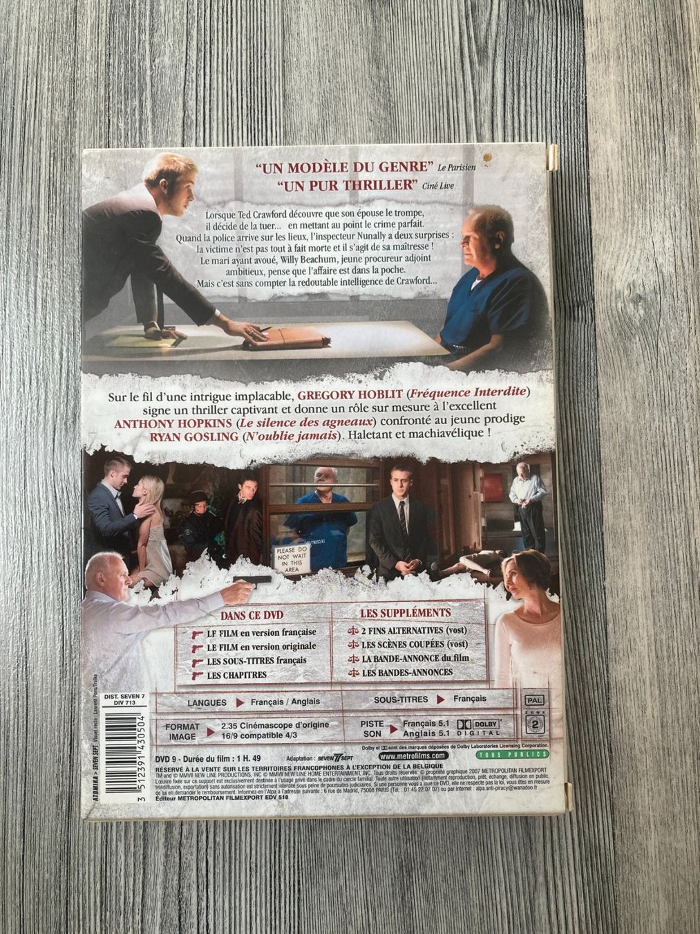 Tutti i DVDs: Film DVD avec pochette - La Faille – Usato da Bassecourt venduto da CALUMET-X 2