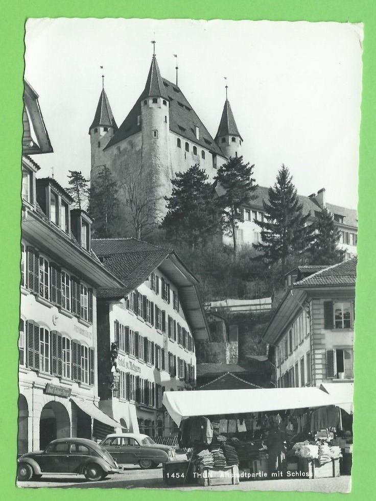Cartoline postali: Thun, Altstadtpartie mit Schloss – Nuovo (secondo la descrizione) da Zürich venduto da t24_de