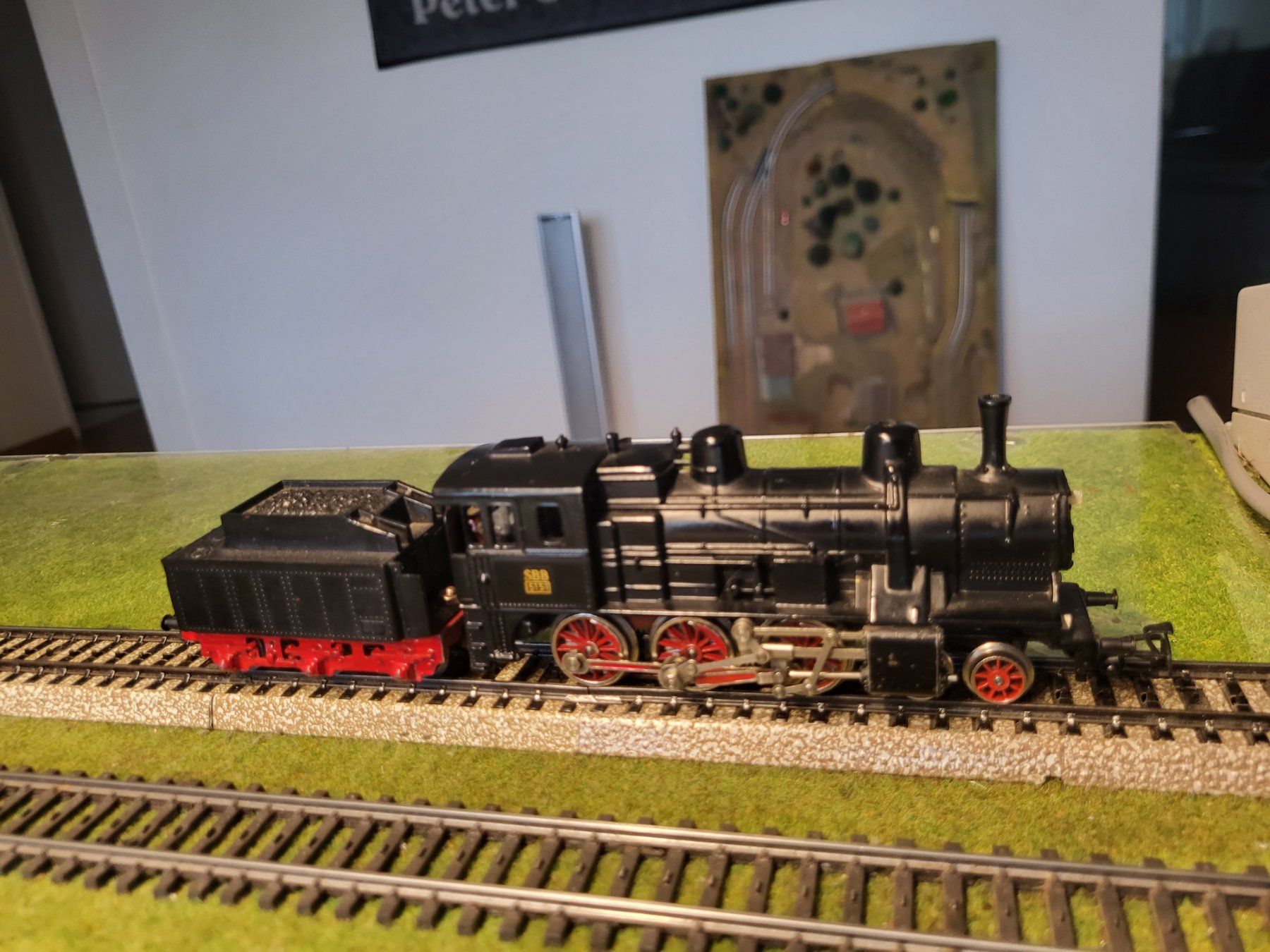 Buco Modellini di ferrovie: Bugo Dampflok SBB5151 Analog AC – Usato da Pfäffikon SZ venduto da abschleppfahrzeug 1