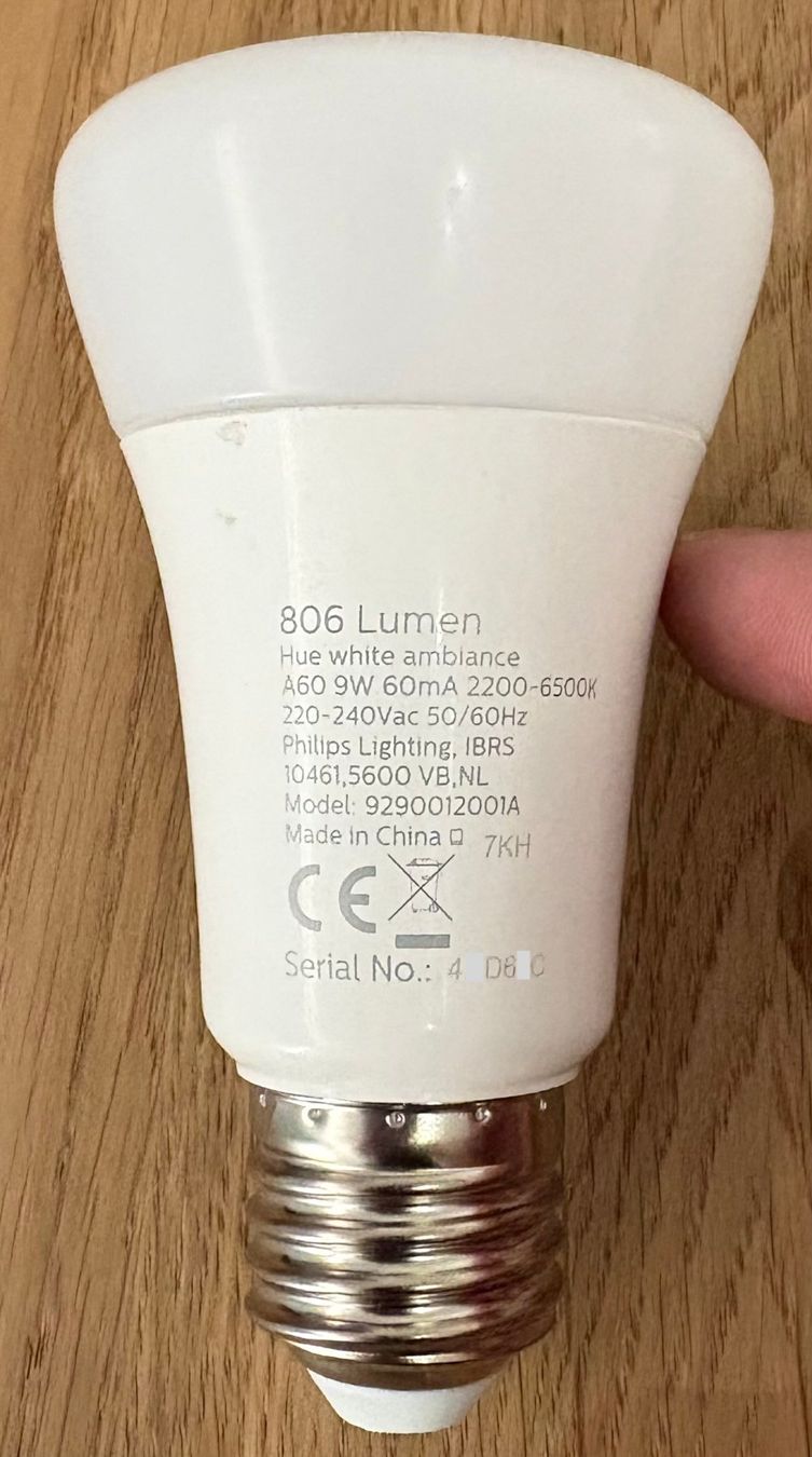 Philips Lampen: Philips Hue Glühbirne | E27 | white ambiance | tadellos – Neu (gemäss Beschreibung) aus Zürich von Gaikokujin 3