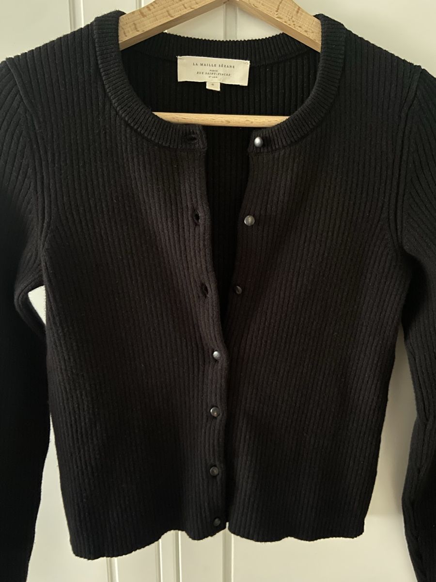 Sezane Giacche: Sezane Kylie Cardigan Schwarz S – Nuovo (secondo la descrizione) da Bern venduto da Chunny 2