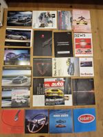Autobücher Prosche, Ferrari, Bugatti vom Automuseum Pantehon