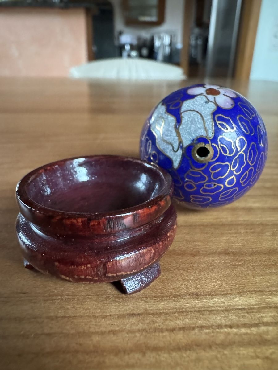 Tutte le decorazioni: Osterei Chinesisch Cloisonné Handgemalt – Usato da Therwil venduto da rowe-spezial 3