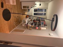 Occhio Air - Stehleuchte schwarz rundes Design schmaler Fuss