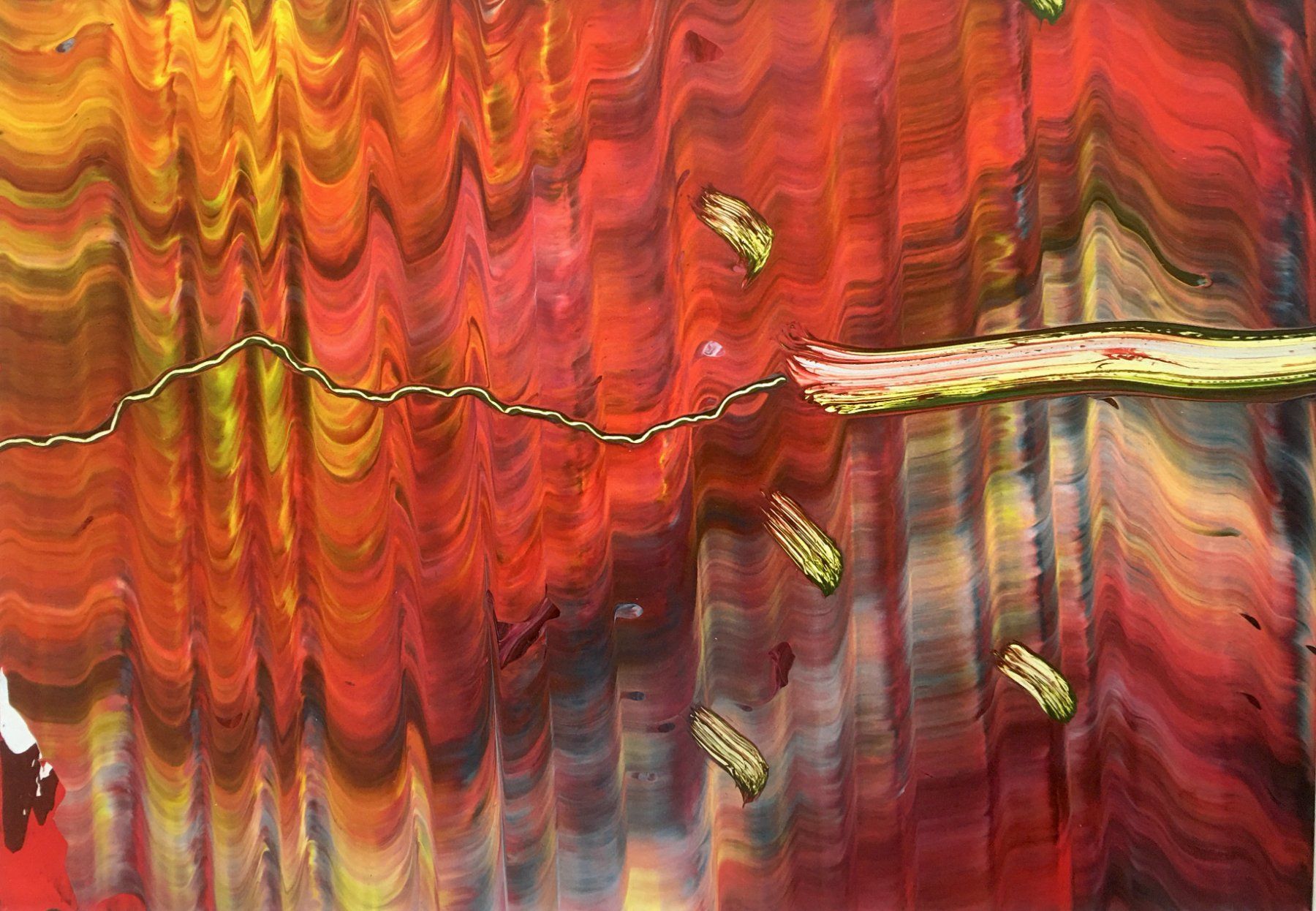 Grafica & Litografie: Gerhard Richter "Abstraktes Bild" Limitierter Kunstdruck – Usato da Nennigkofen venduto da juhit 2