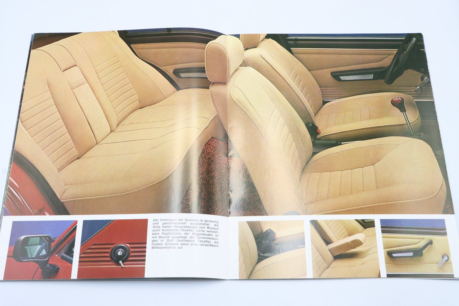 Alfa Romeo Documents: Alfa Romeo Giulietta 1981 Prospekt – D'occasion à Bühl b.Aarberg par Collectorpassions 3