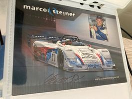 Marcel Steiner Original Signierte Autogrammkarte Zustand gut