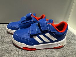 Junge Adidas Trainer Schuhe Klettverschluss Gr 25 Blau Top