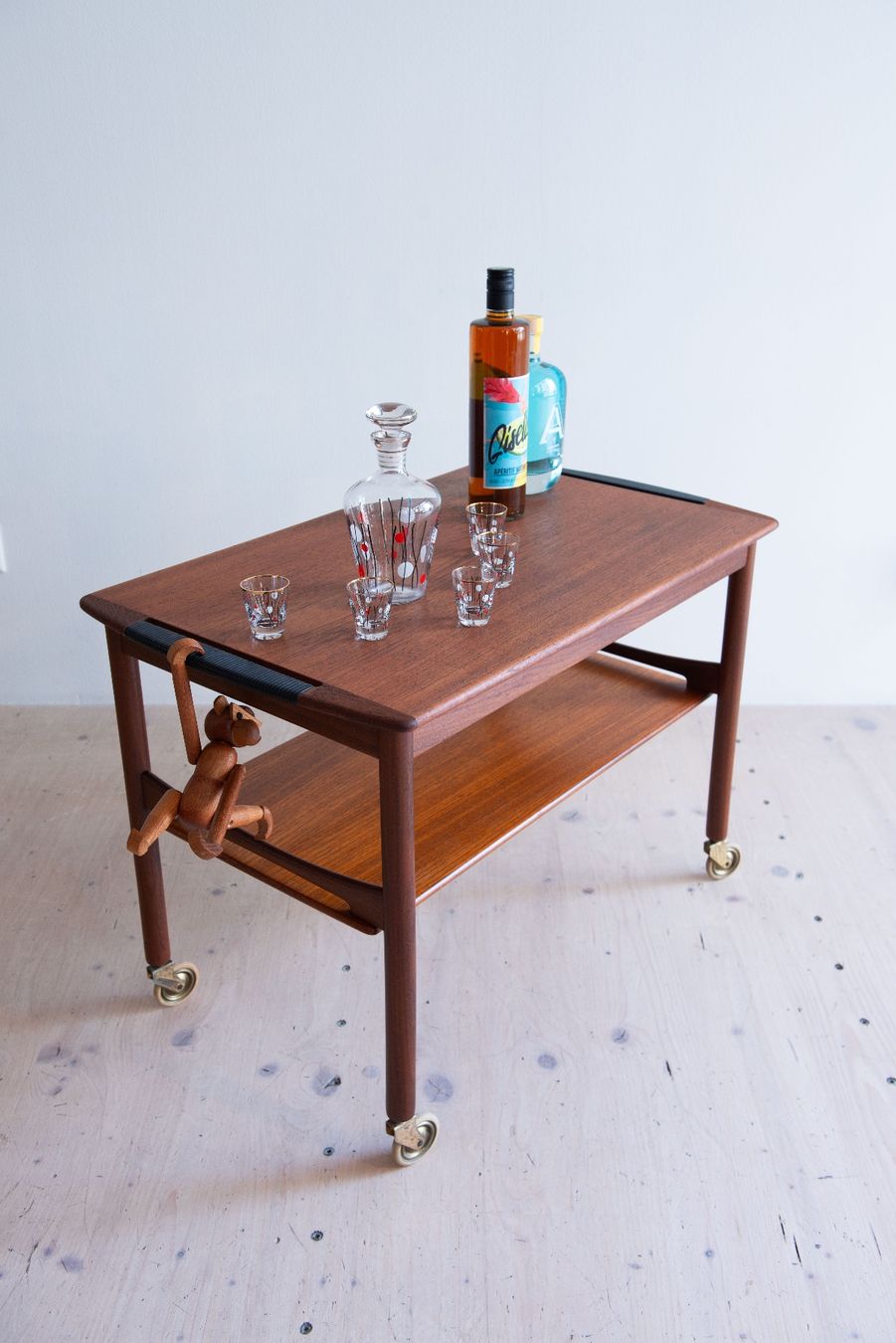 Carrelli di servizio: Danish Teak Drinks Trolley – Usato da Zürich venduto da heydaymoebel 7