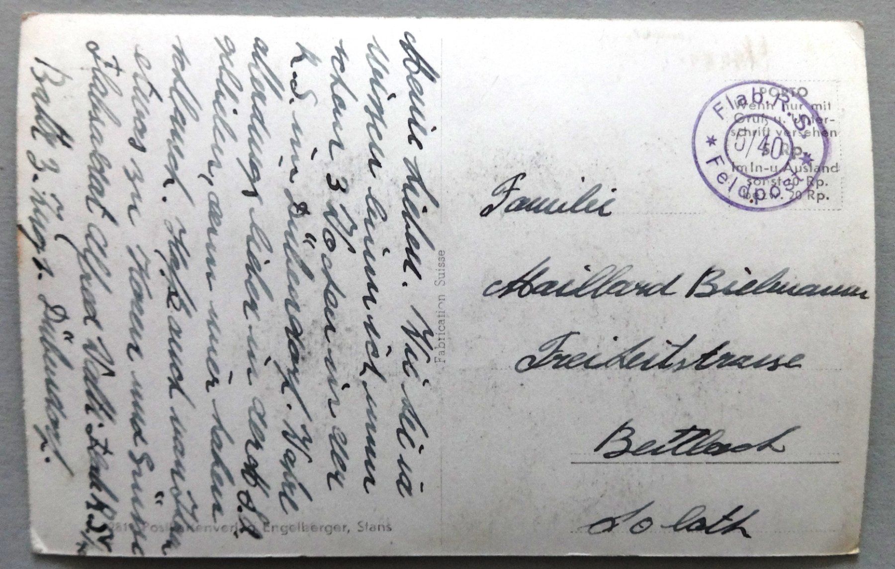 Cartoline postali: Urnersee v. Seelisberg aus – Usato da Fétigny venduto da Billy2miny 1