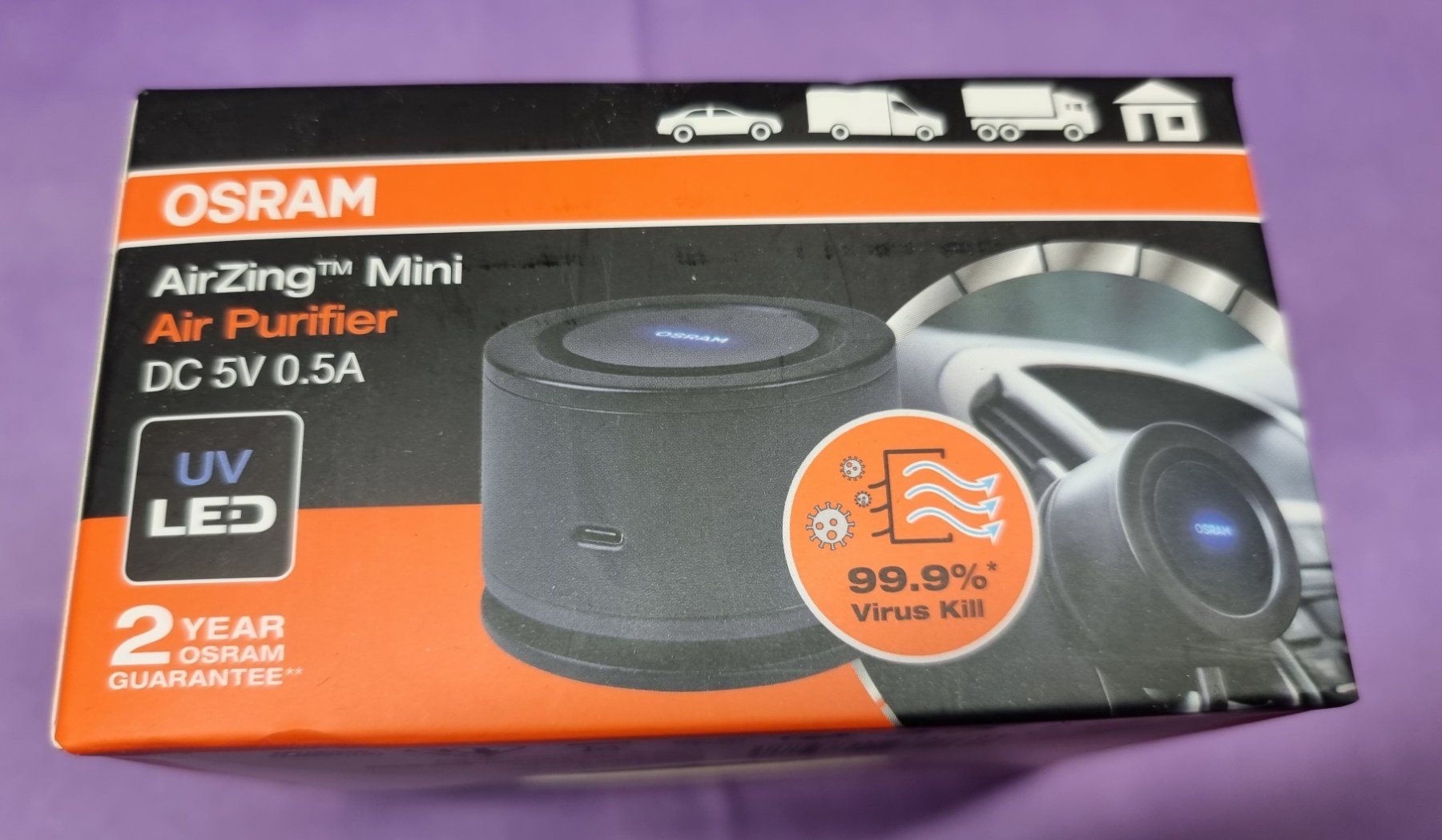 Purificatori d'aria: Osram AirZing – Nuovo (secondo la descrizione) da Rebstein venduto da James-Dean 5