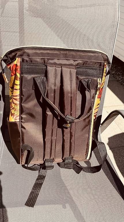 Sacs à dos: Rucksack braun mit Muster – D'occasion à Düdingen par Tibi1966 2