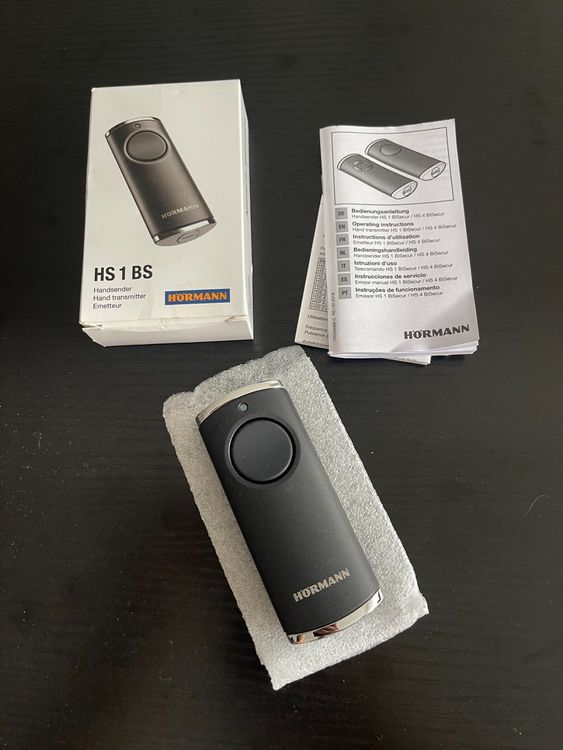 NEU Hörmann HS 1 BS 868,3 Mhz BiSecur Handsender, NP 60Fr | Kaufen auf ...