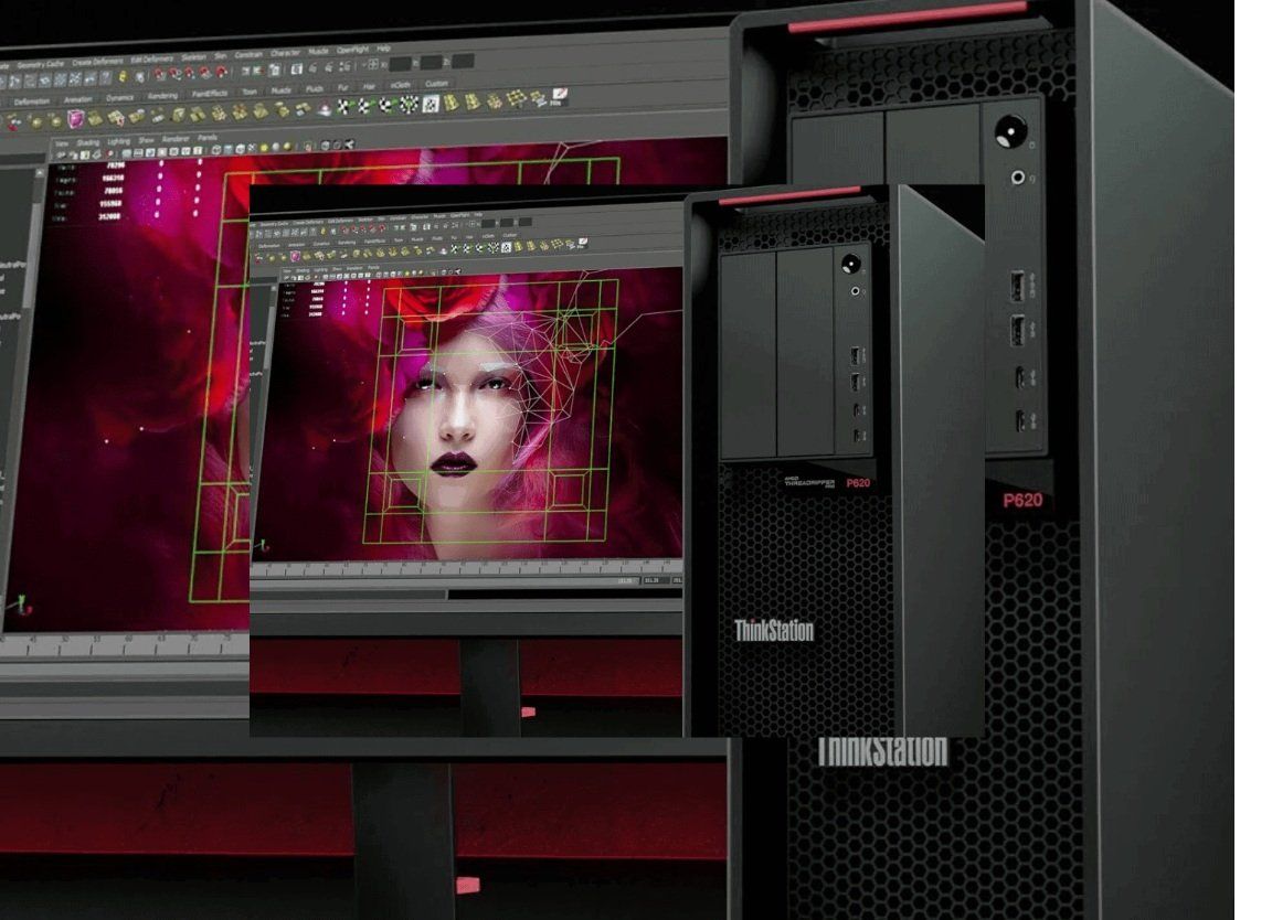 Lenovo PCs: LLM Workstation AI Reloaded Threadripper 64Th RTX Blackwell – Neu und originalverpackt aus Genève von Rendering3D