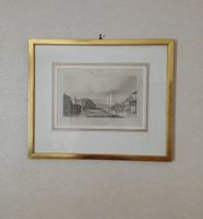 Stich Fribourg Zähringerbrücke