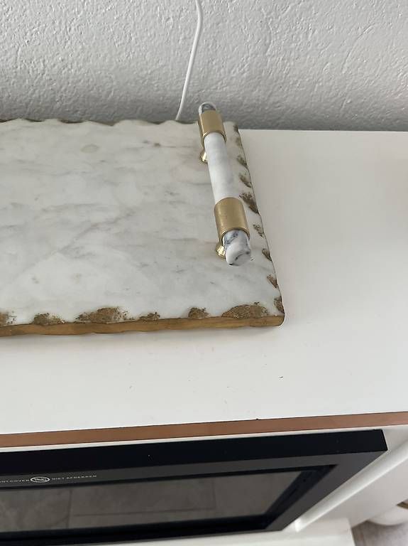 Servierplatten: marmor deko platte mit griffe  – Gebraucht aus Adligenswil von balboa5 3