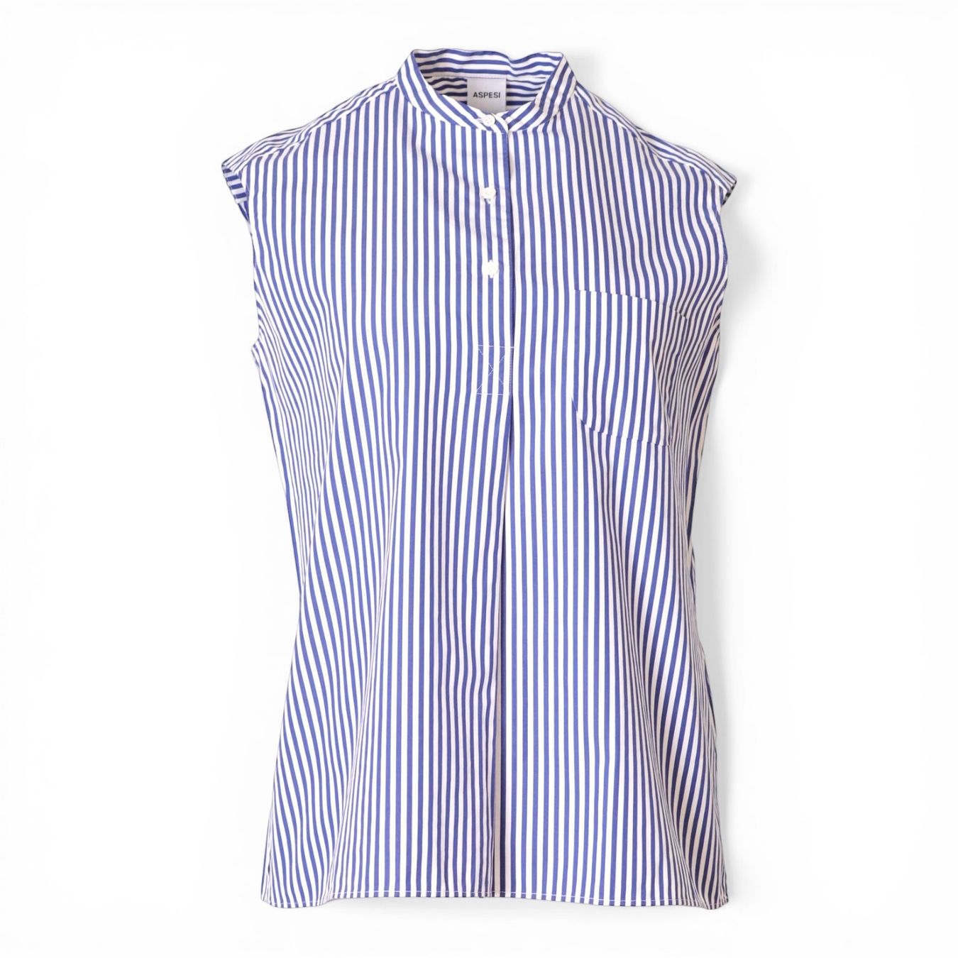 Aspesi Blusen: Aspesi ärmellose Bluse Gr. 34 – Gebraucht aus Binningen von Designerlabels 1