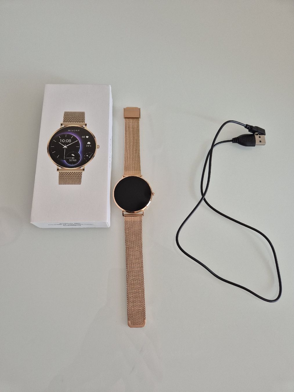 Smartwatch: Mivora Smartwatch wie neu – Nuovo (secondo la descrizione) da Dietikon venduto da michelle.1983