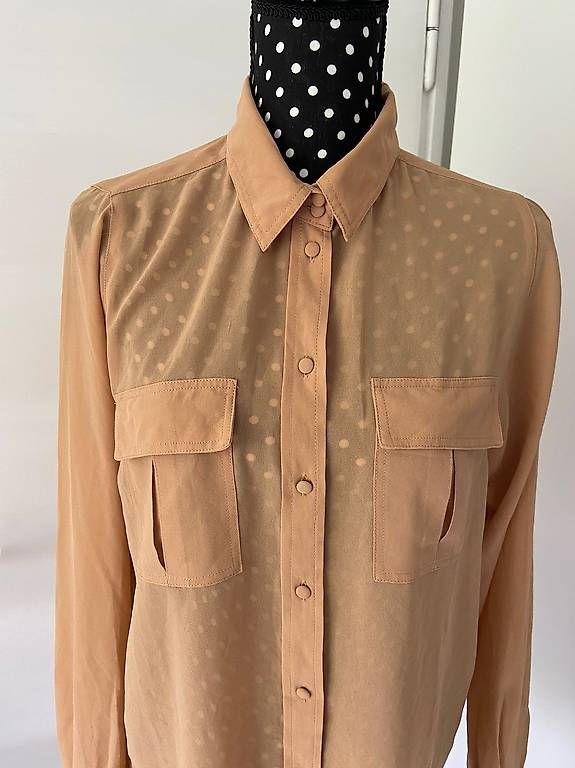 Camicette: Neue Leicht transparente Bluse – Nuovo (secondo la descrizione) da Zürich venduto da enjoyxvintage 1
