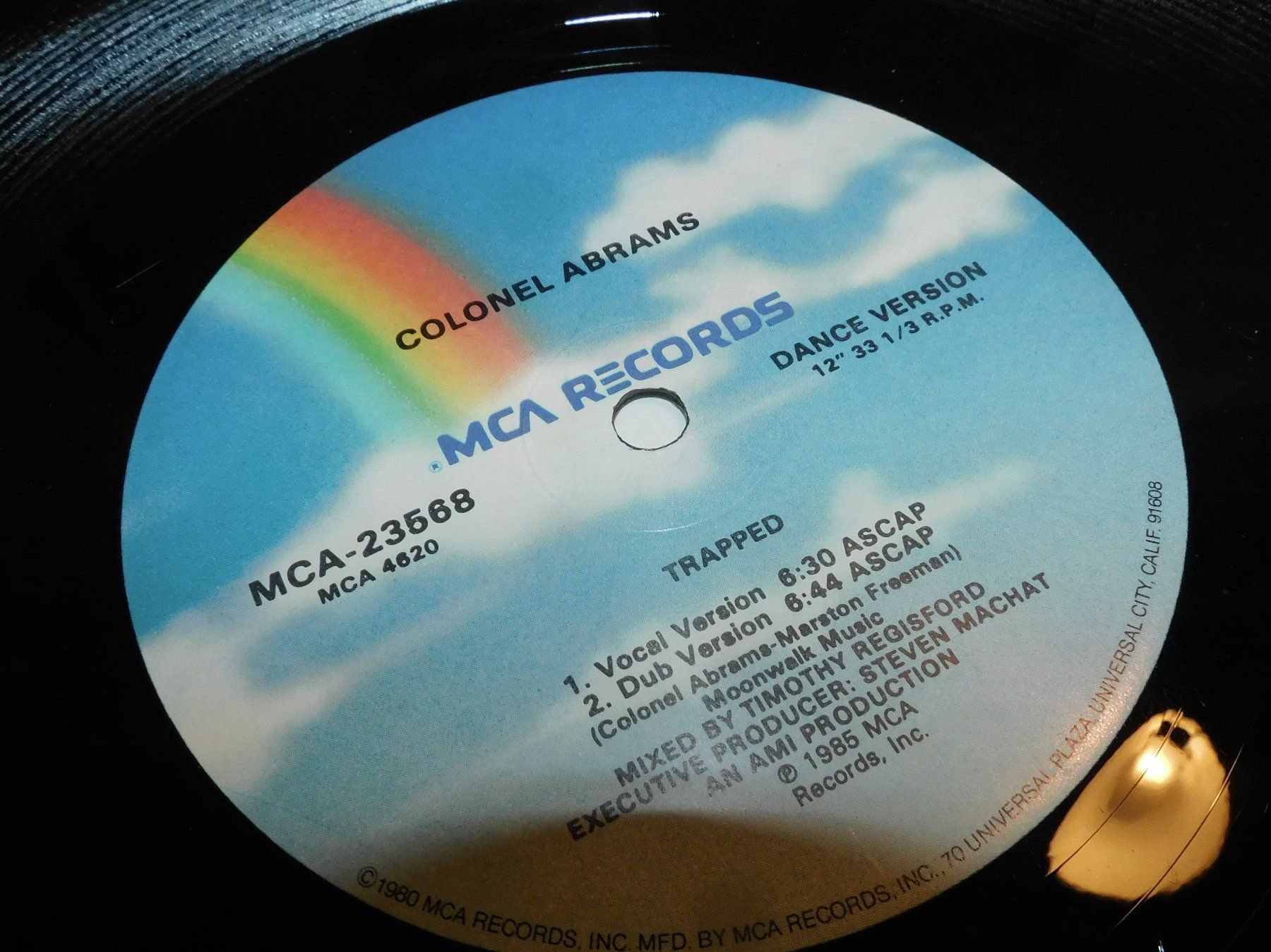 Dischi in vinile: LP Schallplatte 1985 - Colonel Abrams - Trapped - Mix Remix – Usato da Sursee venduto da 76 2