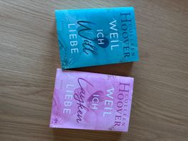 2 Colleen Hoover Bücher Weil ich Layken liebe gebraucht