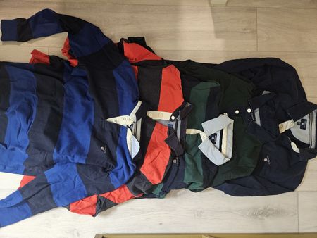 5x GANT Langarm Poloshirts Herren Grösse M