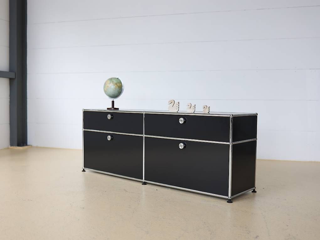 USM Cassettiere: USM Sideboard schwarz, 2x2 – Usato da Meinisberg venduto da atelier_TILIJA 4