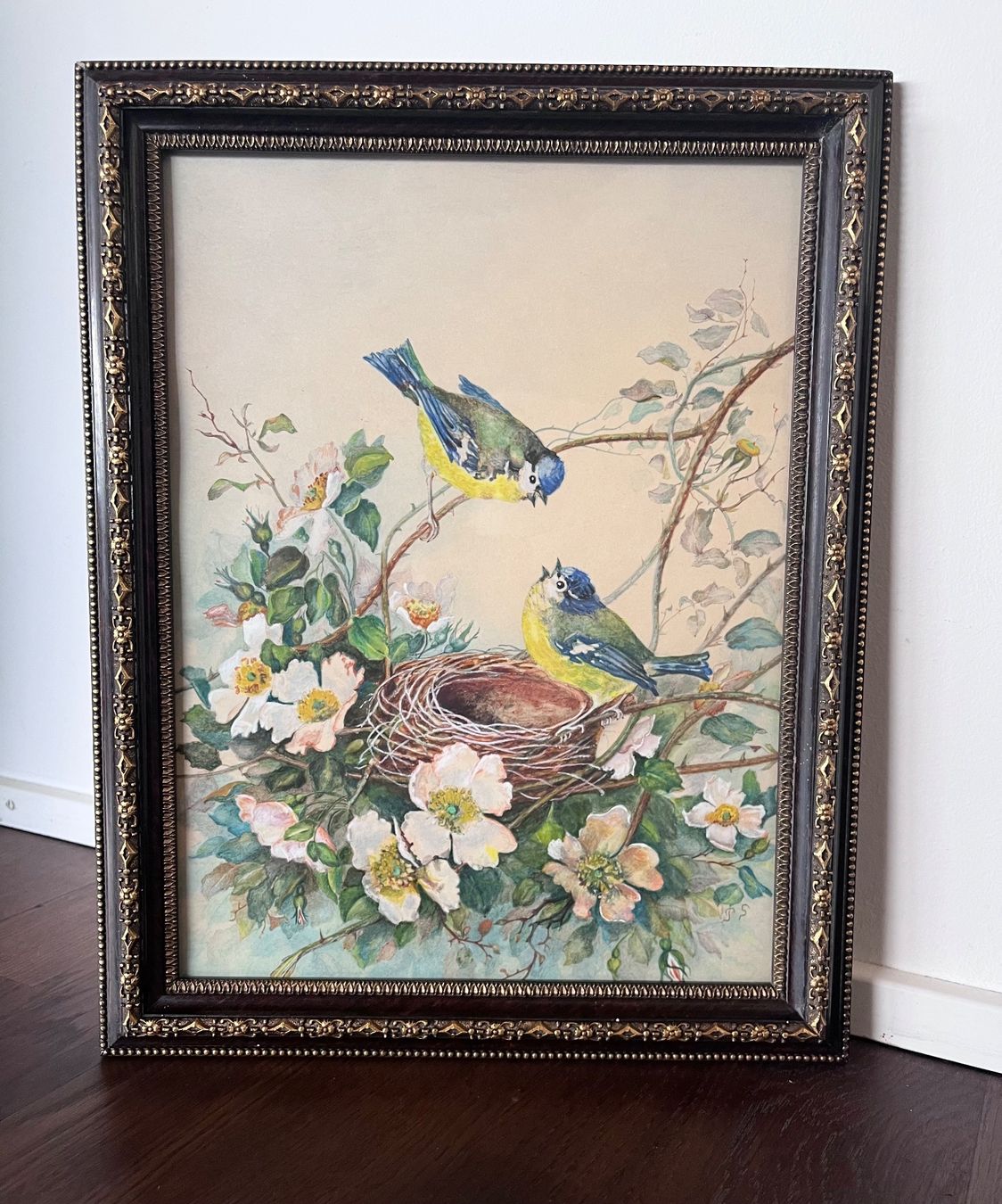 Dipinti: Original Aquarell Gemälde mit fein verziertem Rahmen – Usato da Kriens venduto da Bangkapi