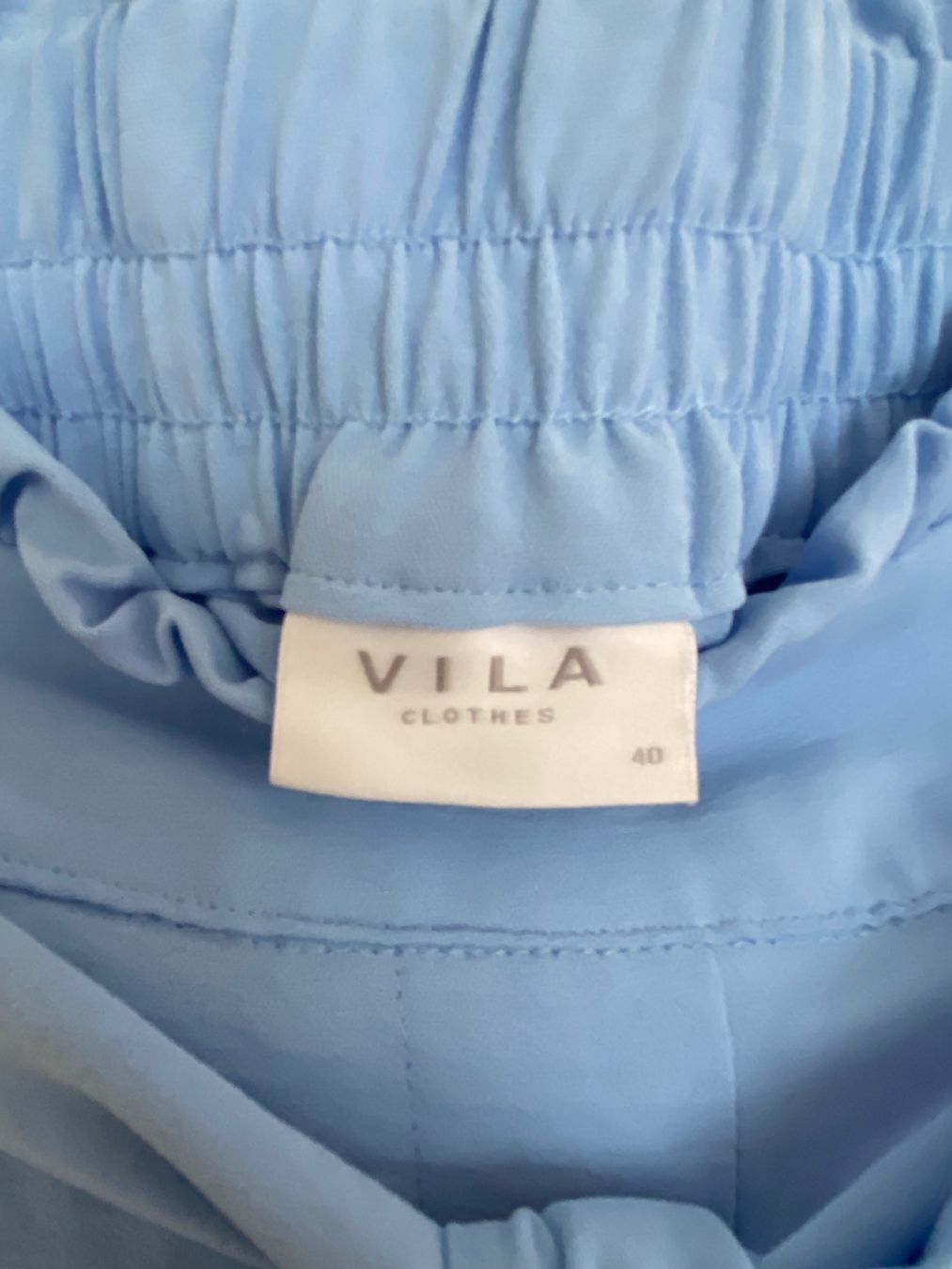 Vila Hosen: Neu hellblaue Vila Shorts, Grösse 40 – Neu (gemäss Beschreibung) aus Kilchberg ZH von lin_9p9m 4