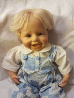 Zapf Creation Puppe blond mit Latzhose guter Zustand