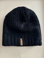 schwarze Strickmütze (Beanie) Marke Chillouts - neuwertig