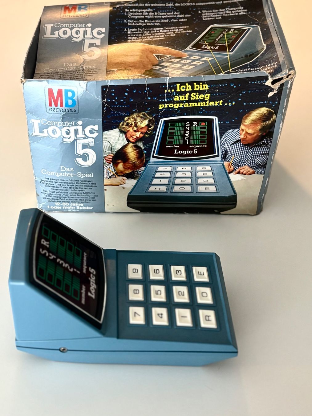 Console: COMPUTER LOGIC 5, HANDHELD, MB, VINTAGE, OVP, KONSOLE – Usato da Dachsen venduto da Sven_Jasper 4