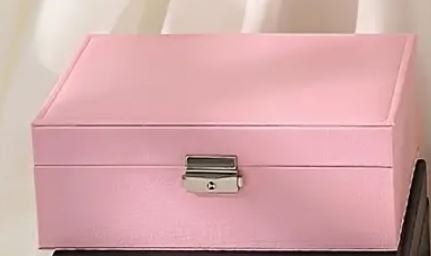 Portagioie: Schmuck Box abschliessbar (rosa) – Usato da Langenbruck venduto da Gumsi 1