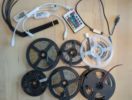 Lot LED Streifen und Controller