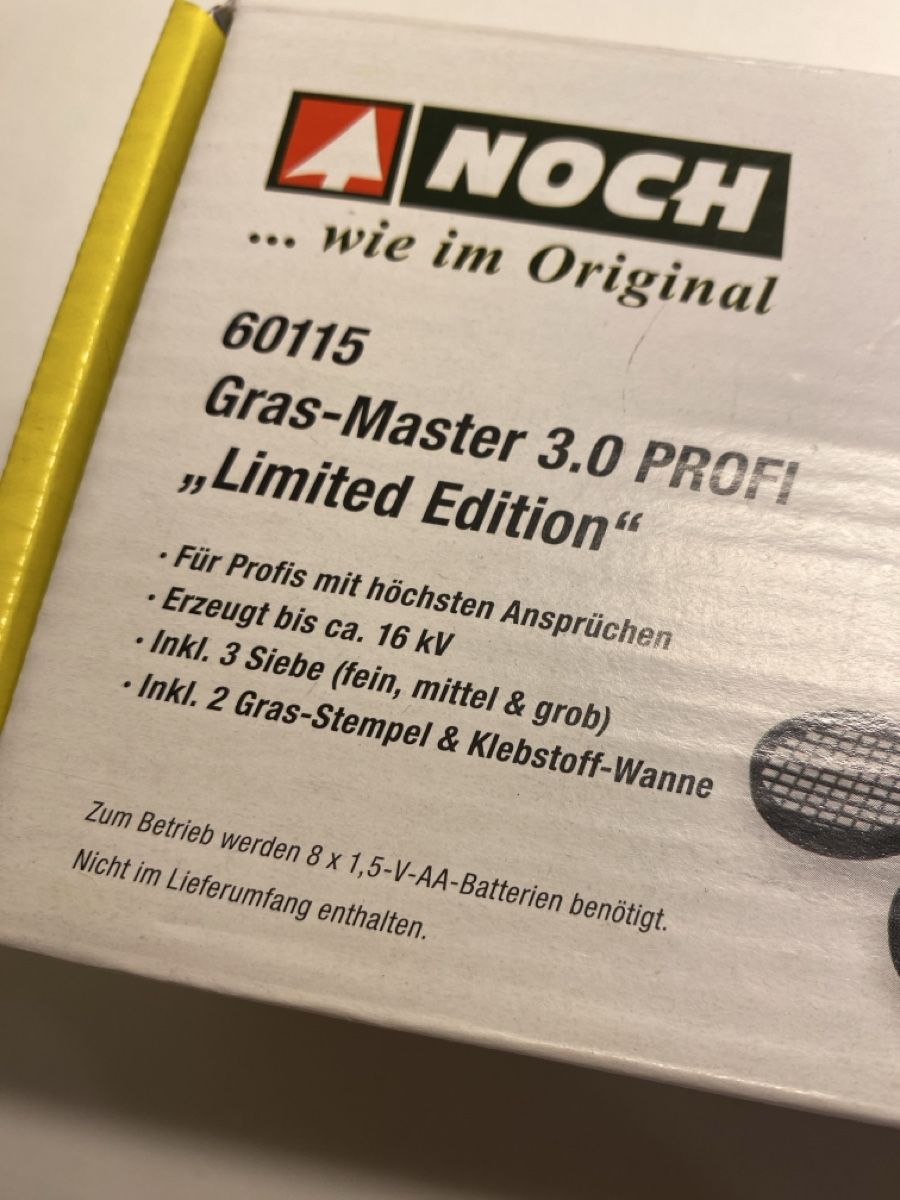 Gras-Master 3.0 PROFI 'Limited Edition' - NOCH GRÄS