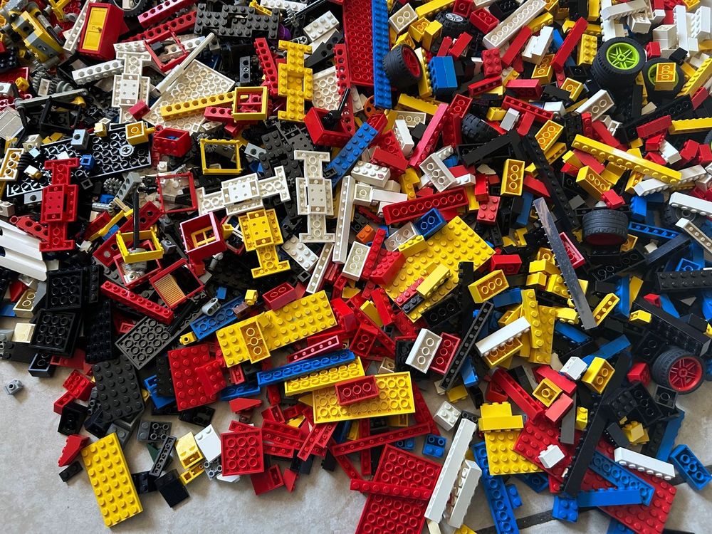 Lego Kit di costruzioni: Lego diverse Steine ca. 3KG – Usato da kleindöttingen venduto da schatzfinder 3