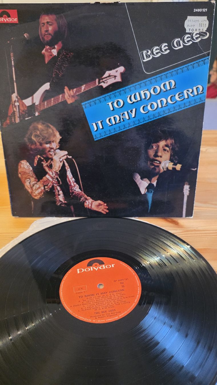 Dischi in vinile: Bee Gees "To Whom It May Concern" G,F – Usato da Yvonand venduto da RF-VINYL